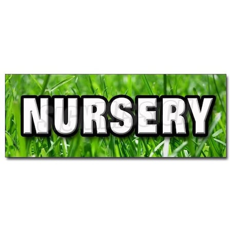 Signmission NURSERY DECAL sticker trees plants flowers landscaping landscaper grass, D-12 Nursery D-12 Nursery